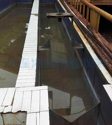 大连海峰超声波明渠流量计的户外安装使用